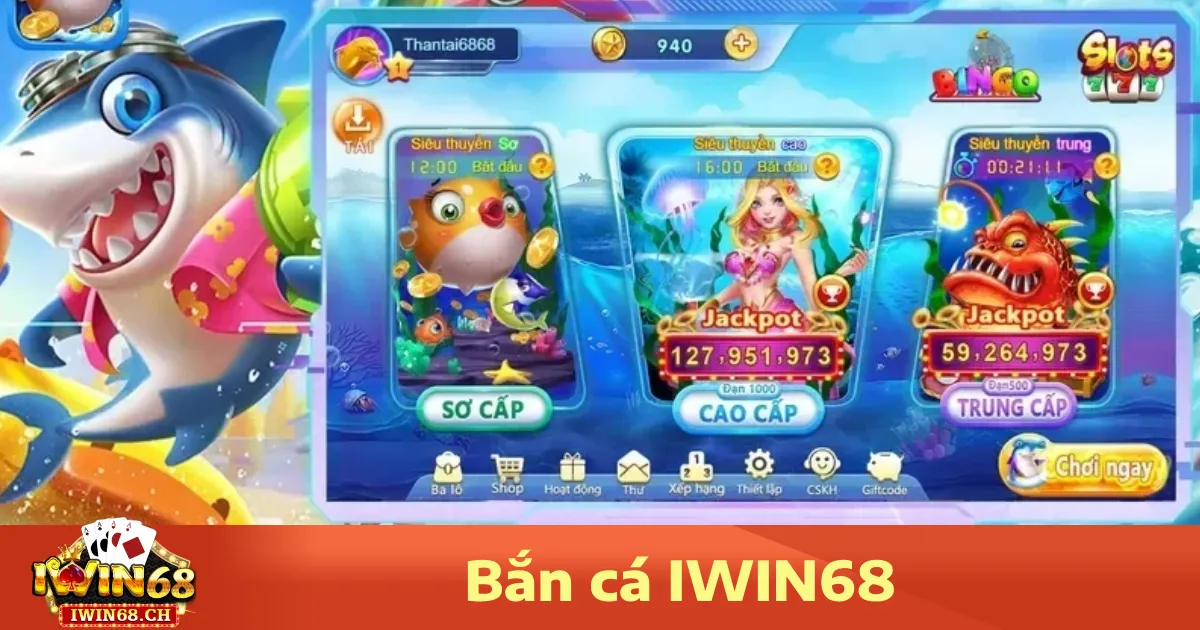 Bắn cá iwin68 3 Các tính năng nổi bật trong game Bắn cá Iwin68