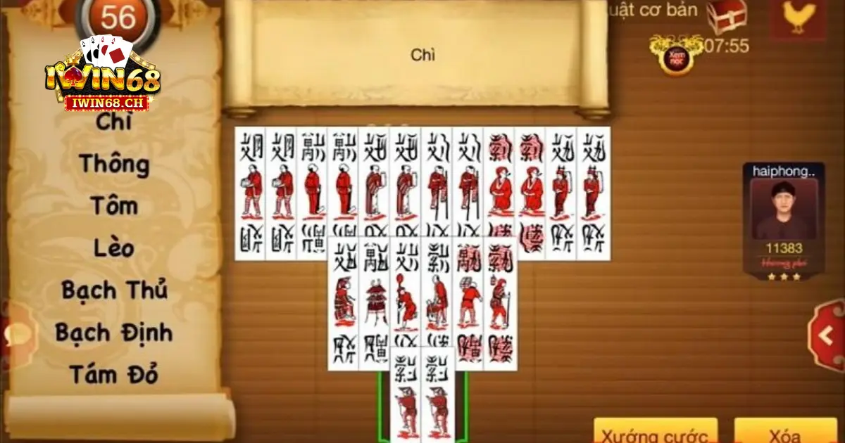 Chắn Online – Các Chiến Thuật Đánh Hiệu Quả Tại Iwin68 3 Các quy tắc tính điểm trong chắn