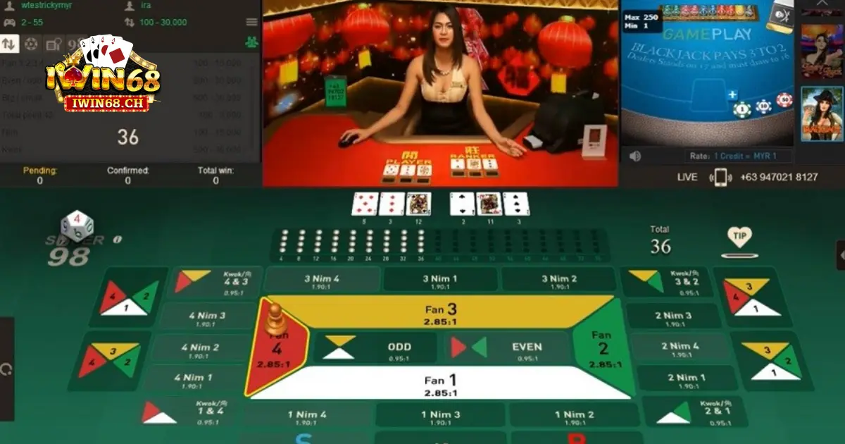 Fantan Cá Cược – Luật Chơi & Chiến Thuật Tại Iwin68 3 Những lưu ý khi tham gia Fantan